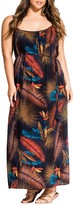 Thumbnail for your product : City Chic Bay Islands Maxi Dress