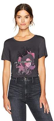 Armani Jeans Women's Dark Printed Graphic T-Shirt