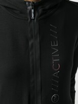 Thumbnail for your product : Philipp Plein Fitted Logo Embossed Hoodie