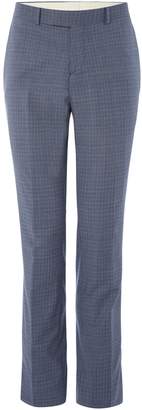 Simon Carter Men's Puppytooth Check Suit Trousers