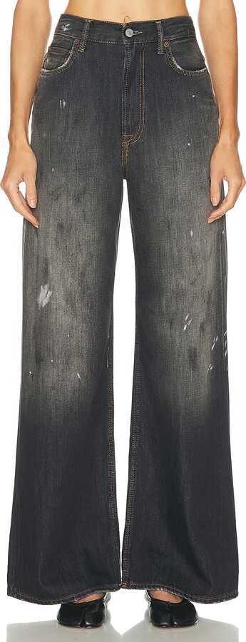 Acne Studios 2022 Dust Devil High Waist Wide Leg Organic Cotton