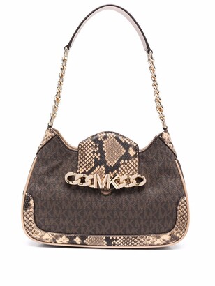 michael kors snakeskin purse
