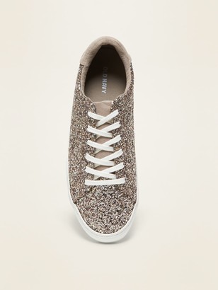 old navy glitter sneakers