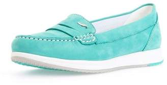 Geox Blue Moccasin
