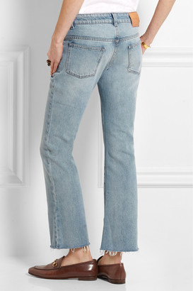 Gucci Low-rise Flared Jeans - Blue