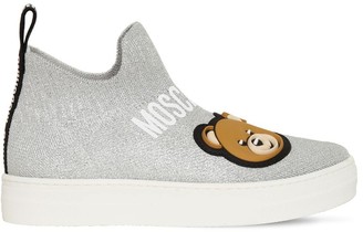 Moschino Knit Sock Sneakers