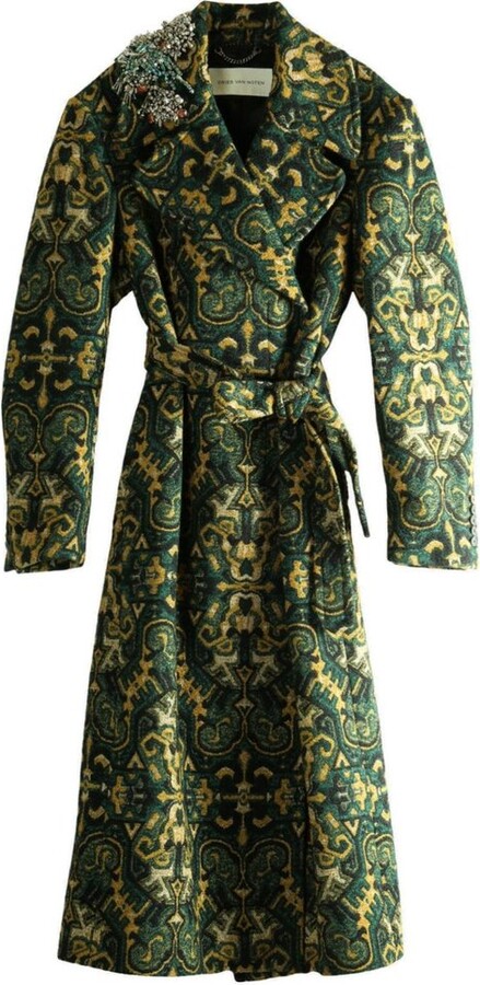 Dries Van Noten Rafaella Embellished Coat