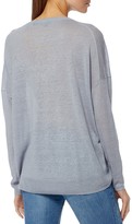 Thumbnail for your product : 360 Cashmere Misha Linen V-Neck Sweater