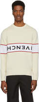 Thumbnail for your product : Givenchy Off-White Reverse Logo Sweater