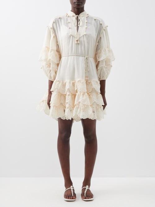 Zimmermann Tiered Dress | Shop the world's largest collection of 