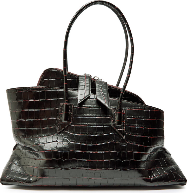 ATTICO La Passeggiata Medium Leather Shoulder bag