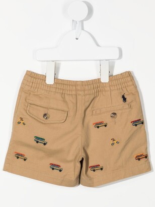 Ralph Lauren Kids Embroidered Chino Shorts