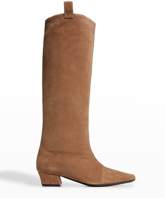 BY FAR Remy Suede Slouchy Boots