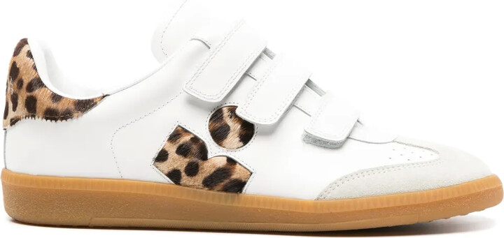 Isabel Marant Beth leather sneakers ShopStyle