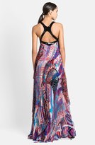 Thumbnail for your product : Emilio Pucci Embellished & Print Silk Blend Gown