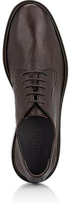 Barneys New York Men's Washed Leather Bluchers - Brown