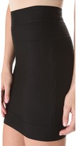 Thumbnail for your product : Herve Leger Signature Essentials Bandage Miniskirt
