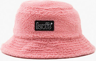 Levi's Wooly Bucket Hat - Women's - Light Pink - ShopStyle