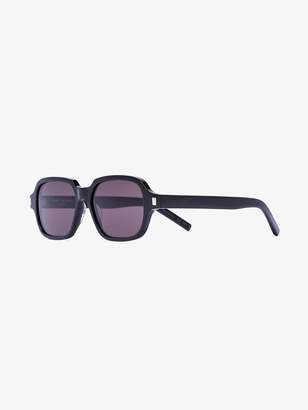 Saint Laurent Eyewear black round frame sunglasses
