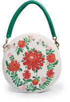 Thumbnail for your product : Clare Vivier Embroidered Circle Clutch