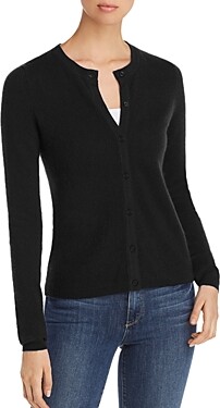 C By Bloomingdale's Cashmere C by Bloomingdale's Crewneck Cashmere Cardigan - 100% Exclusive