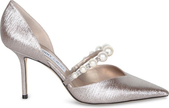 Jimmy Choo Silver Heels ShopStyle
