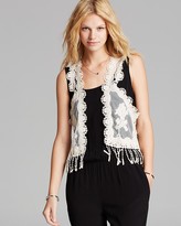 Thumbnail for your product : Alythea Vest - Crochet Lace