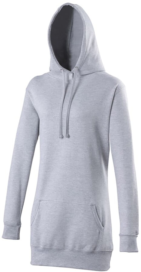 longline hooded jumper