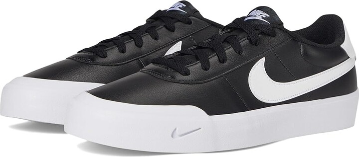 Nike Court Shot Men's Cross Training Shoes Black/White : 8 M, Synthetic