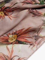 Thumbnail for your product : AllSaints Nolina Oblong Floral Scarf, Pink