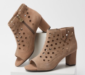 open toe booties dsw