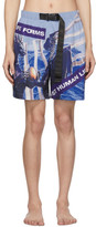 Thumbnail for your product : Perks And Mini Navy Sound Battle Swim Shorts