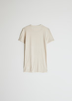 Thumbnail for your product : Raquel Allegra Women's Slim T-Shirt in Dirty White, Size 2 | Cotton/Polyester