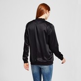 Thumbnail for your product : Xhilaration Women's Embroidered Bomber Jacket Black Juniors')