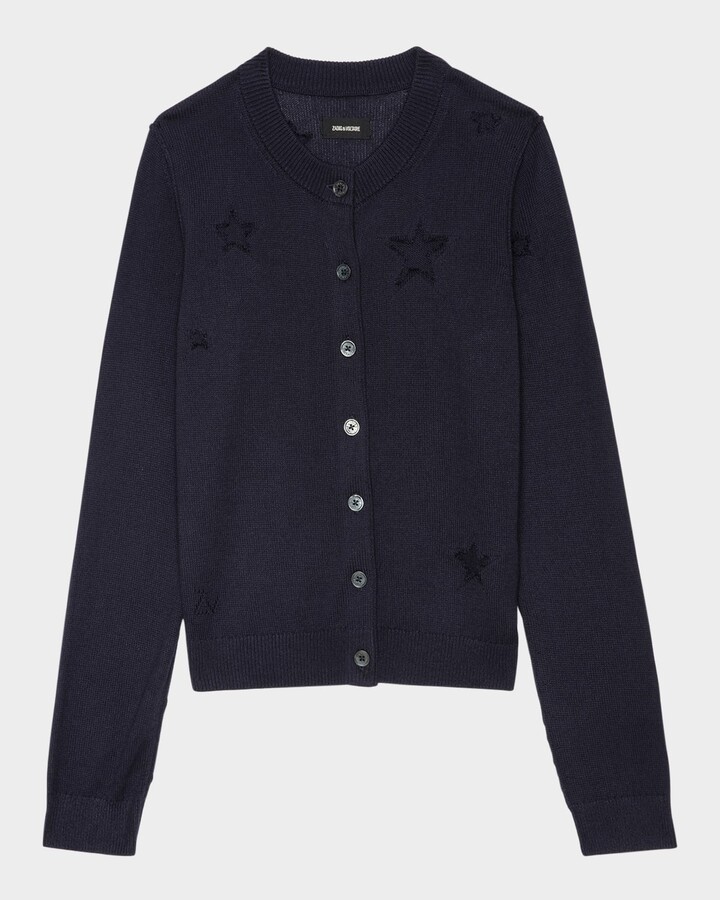 Zadig & Voltaire Alpha Seco Stars Cardigan