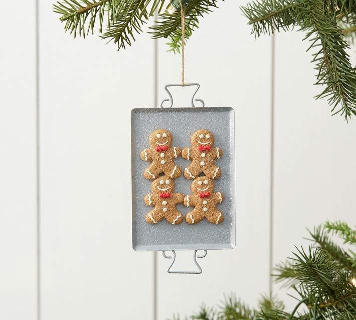 Gingerbread Cookie Sheet Ornament