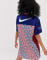 Thumbnail for your product : Nike red white and blue soccer jersey dress