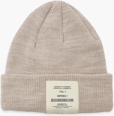 Thumbnail for your product : boohoo Woven Tab Beanie