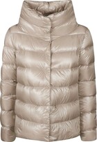 Funnel Neck Padded Down Jacket 