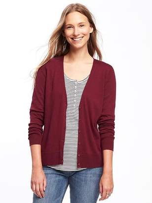 Old Navy Button-Front V-Neck Cardi for Women