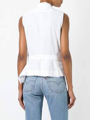 DSQUARED2 layered sleeveless shirt blouse