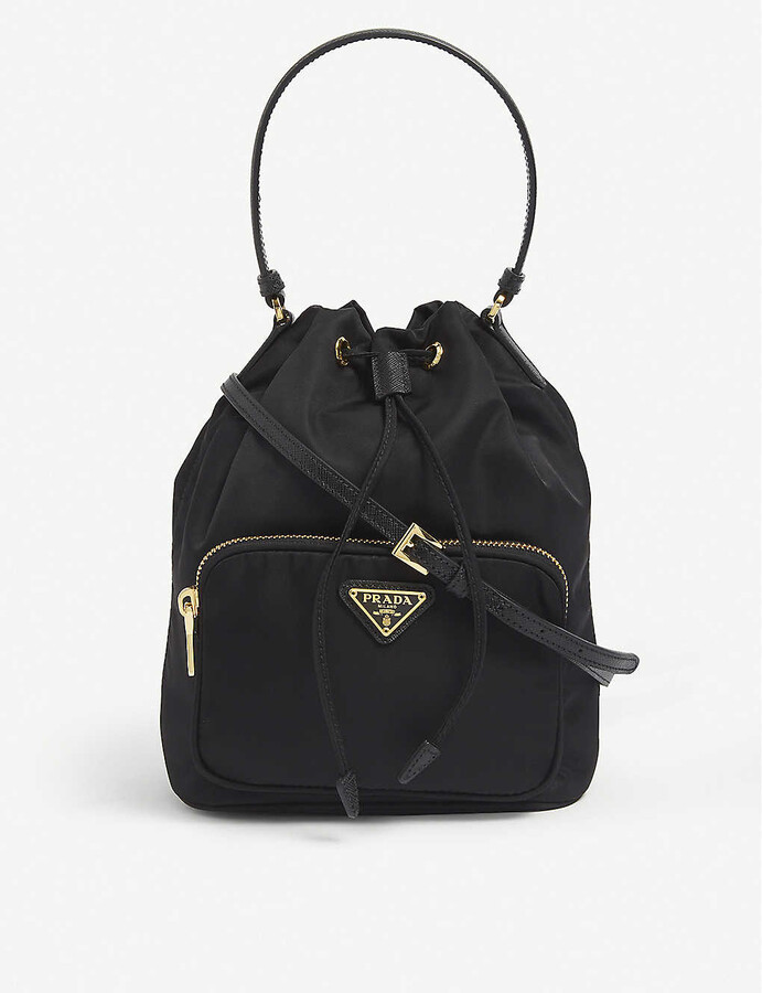 prada nylon bucket