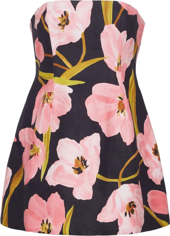Cara Cara Ines strapless mini dress