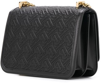 Burberry small TB quilted monogram bag