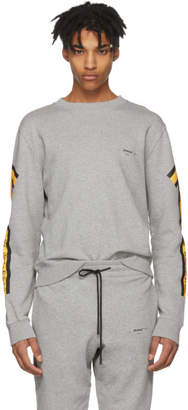 Off-White Off White Grey and Yellow Arrows Sweatshirt