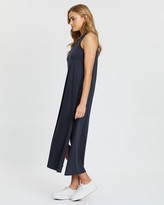 Thumbnail for your product : Jag Women's Grey Midi Dresses - Organic Cotton Sleeveless Dress - Size One Size, XS at The Iconic