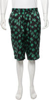 Thumbnail for your product : MSGM Elasticized Printed Shorts w/ Tags