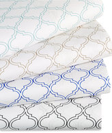 Thumbnail for your product : Lattice Print 300 Thread Count Sheet Set