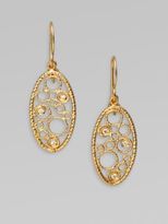 Thumbnail for your product : Roberto Coin 18K Yellow Gold Diamond Bollicine Earrings