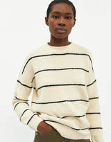 Thumbnail for your product : Laurèl Need NEED Women's Striped Knit Top in Ceam/Blck, Size Medium